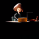 The show often pulls Kaoru into this spartan void to focus in on her stresses.